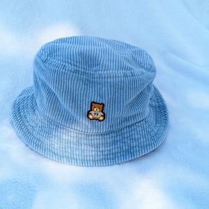 Teddy Fresh Blue Corduroy Bucket Hat